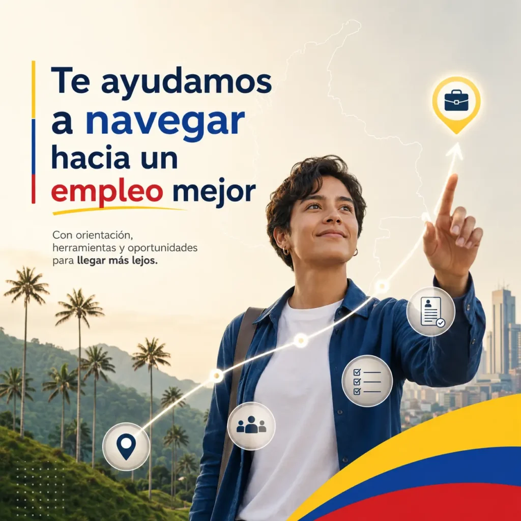 Personas buscando empleo en Colombia